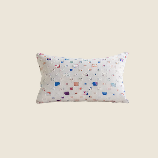LaLuna Home Confetti-like Jacquard Throw Pillow