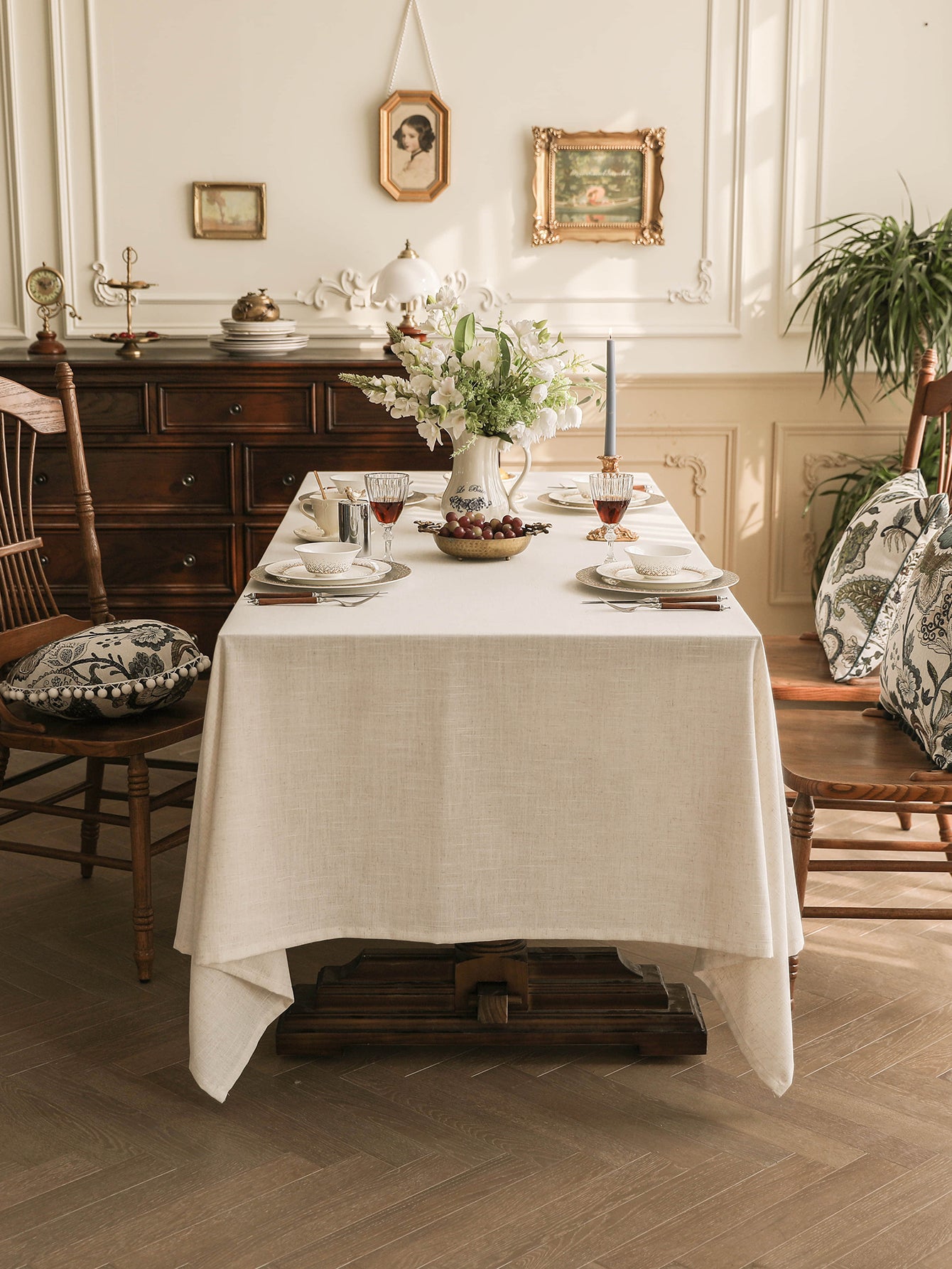 Original Craft Cotton-Linen Tablecloth