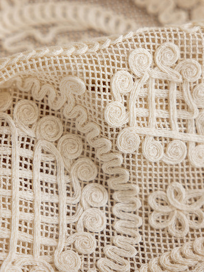 LaLuna Home Paisley Lace Tablecloth 140*300cm / 55*118in