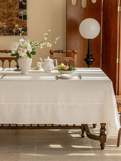 LaLuna Home Marguerite Jacquard Tablecloth