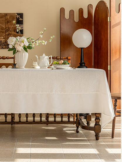 LaLuna Home Marguerite Jacquard Tablecloth