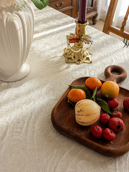 LaLuna Home Paisley Jacquard Tablecloth