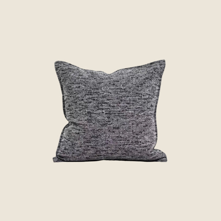LaLuna Home Minimalism Marled Grey Throw Pillow
