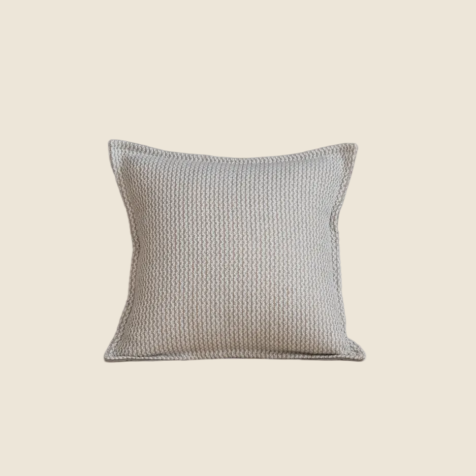 LaLuna Home Minimalist  Grey Throw Pillow