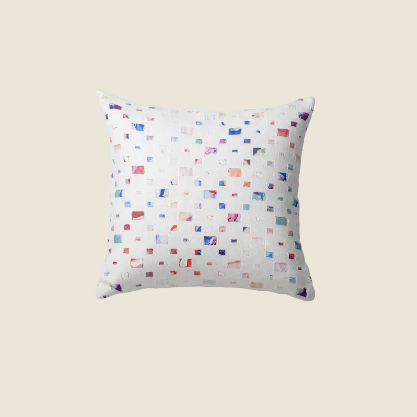 LaLuna Home Confetti-like Jacquard Throw Pillow